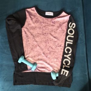 💖 Metallic pink/lilac velvet shirt 💖